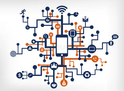 通信网络图片-通信网络素材-通信网络插画-摄图新视界