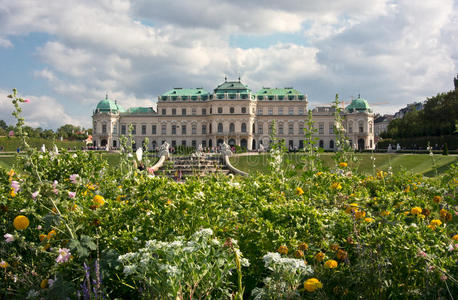 奥地利维也纳贝尔维德城堡