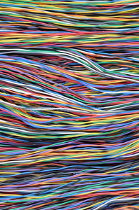 彩色计算机电缆