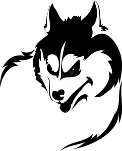 西伯利亚狼图片-西伯利亚狼素材-西伯利亚狼插画-摄图新视界