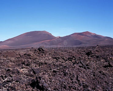 火山地貌，兰扎罗特。