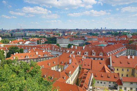 圣尼古拉斯，布拉格城堡，布拉格全景，捷克共和国