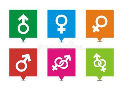 男女性别符号男女星座男女偶像3d男女金骷髅一个男人和一个女人在秤上