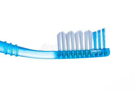 特写镜头 刚毛 牙齿 牙医 塑料 牙刷 卫生 打扫 发育异常