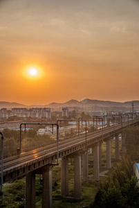 南京长江铁路大桥图片