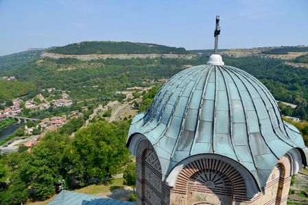 tsarevets要塞在veliko tarnovo