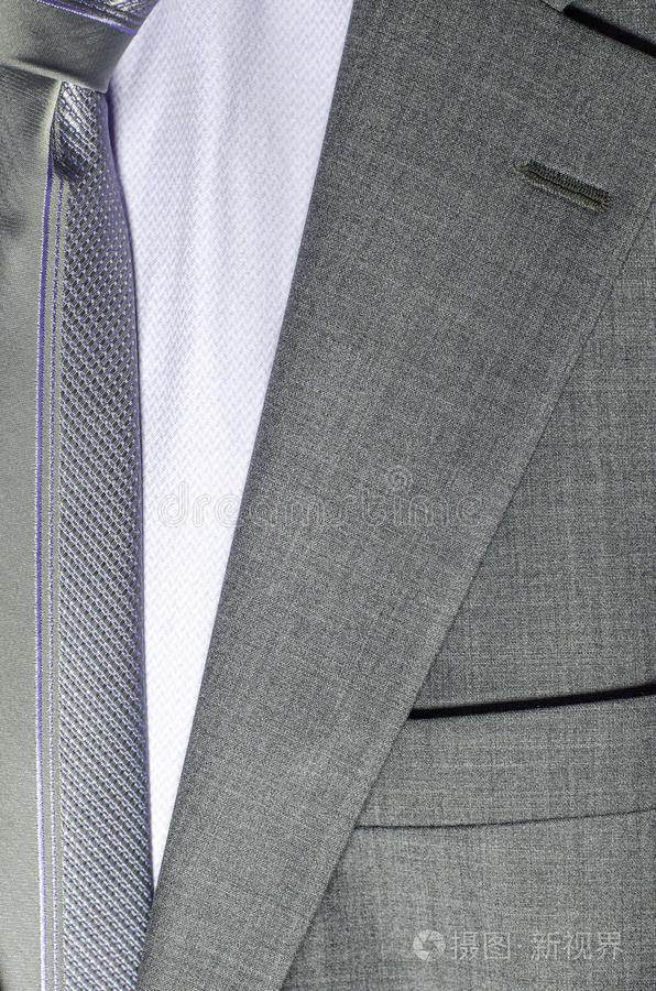 西装的细节