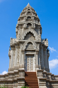 柬埔寨的佛寺。
