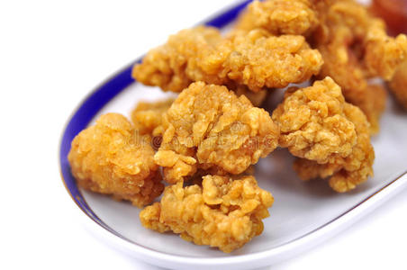 水牛爆米花鸡图片