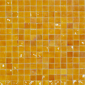 黄色瓷砖纹理