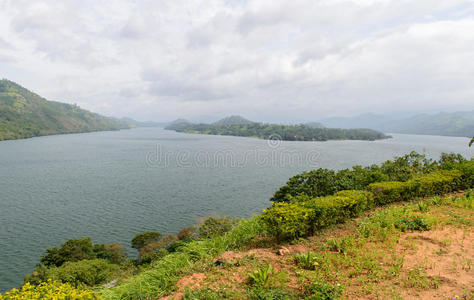 斯里兰卡。湖景各异。