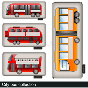 城市公交集合图片