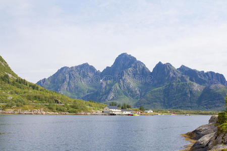 挪威山脉景观