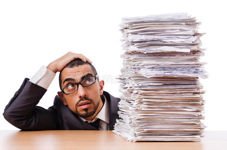 工作太多的人照片