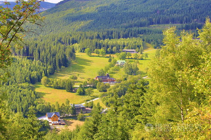 圣彼得谷，巨山捷克语krkonose，riesengebirge，捷克语，polannd