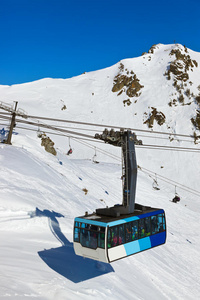 奥地利bad Hoffastein山地滑雪场