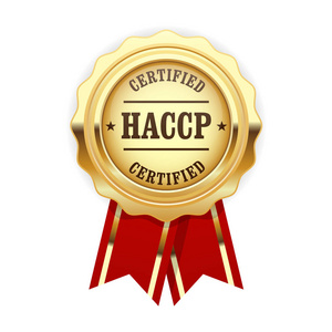 Haccp 认证网站标志质量标准金黄花环