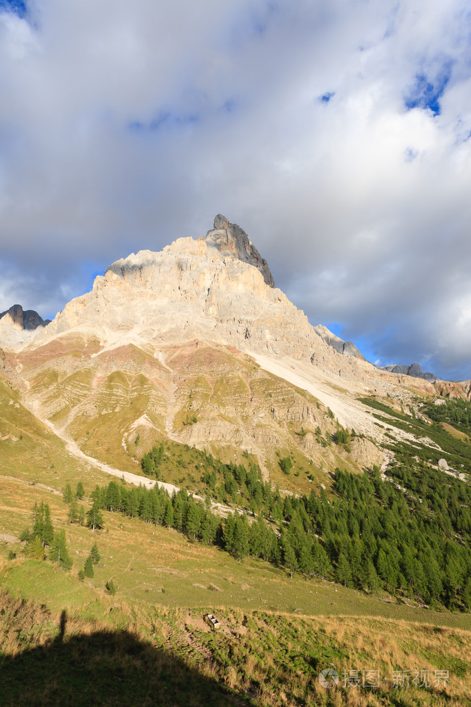 意大利阿尔卑斯山全景