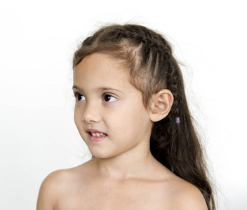 小女孩切切乐图片