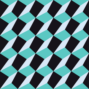 一种不规则的多维数据集的模式照片