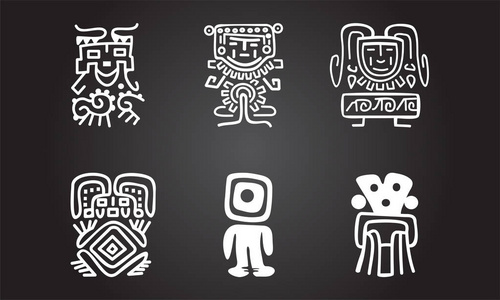 美国印第安人民族符号照片