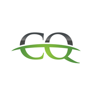 首字母 Cq 绿耐克标志耐克标志