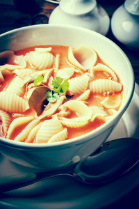 Conchigliette 新鲜番茄汤