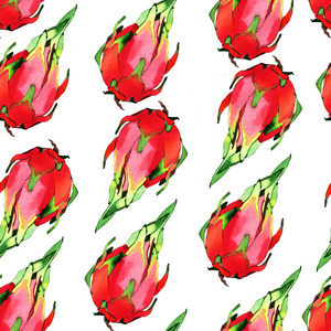 水彩的草莓和龙眼睛相似素材图片 摄图新视界