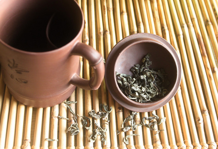 绿茶粘土茶杯里的风波