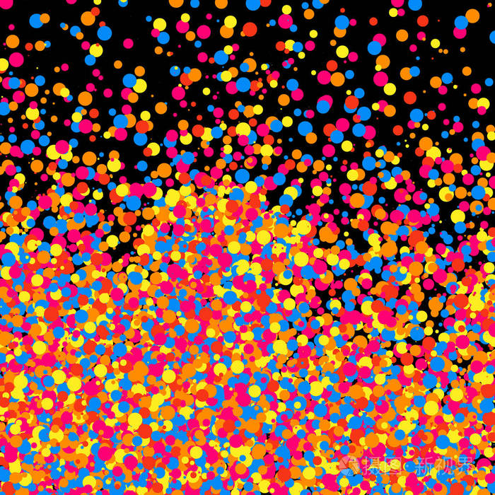 彩色的木纹纹理矢量多彩的爆炸的五彩纸屑.