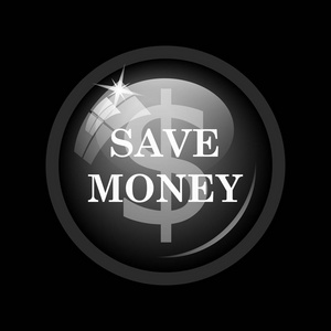 罐的医疗费用节省费用大量的欧元在笔记本上放大镜和大量节省的钱图标