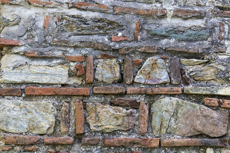 老石砖墙的背景