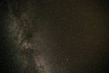 与银河的灰色星空夜空背景