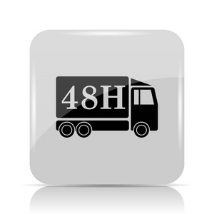 48 h 交付卡车图标