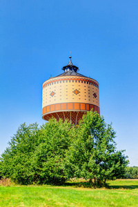 水塔在米特韦达，德国