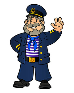 卡通老水手图片