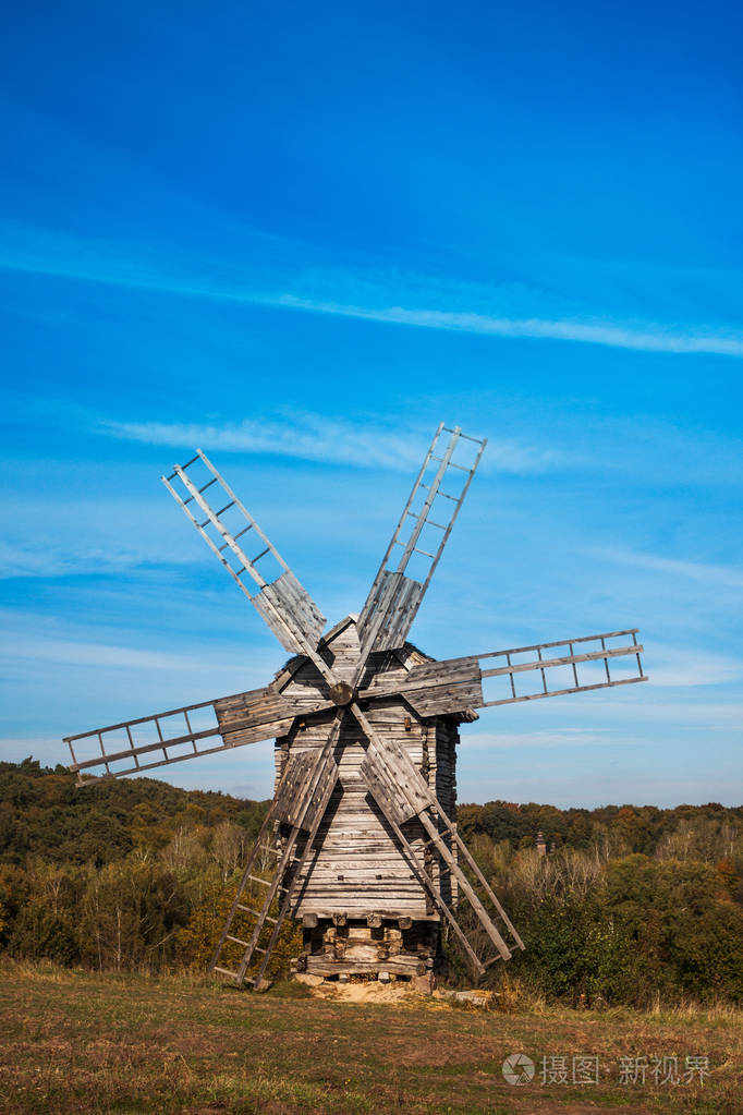 老木风车