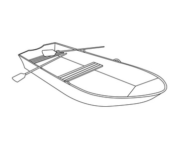 小船大纲图标图片-小船大纲图标素材-小船大纲图标插画-摄图新视界