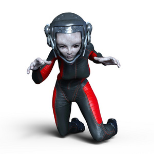 外星人的女性图片