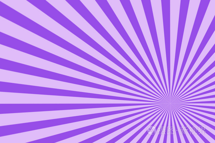 紫色的朝阳. 太阳暴图案背景