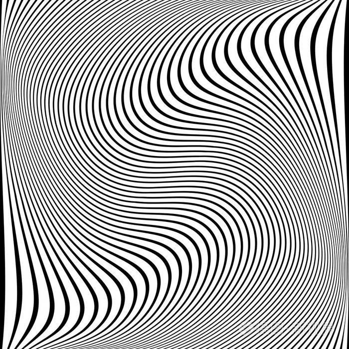 抽象波浪线纹理.条纹背景.矢量艺术