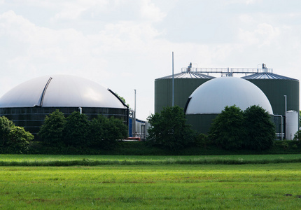 沼气工程沼气发电照片