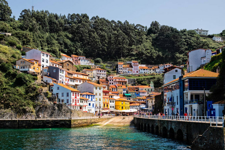 Cudillero, 风景如画的渔村, 阿斯图里亚斯, 西班牙