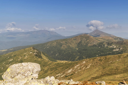 山风景乌克兰喀尔巴阡山