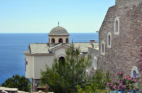 希腊，萨索斯岛岛修道院