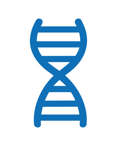 dna 分子符号孤立图标设计