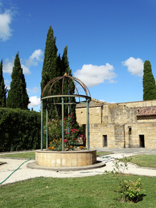 拉奥利瓦修道院纳瓦拉西班牙天井