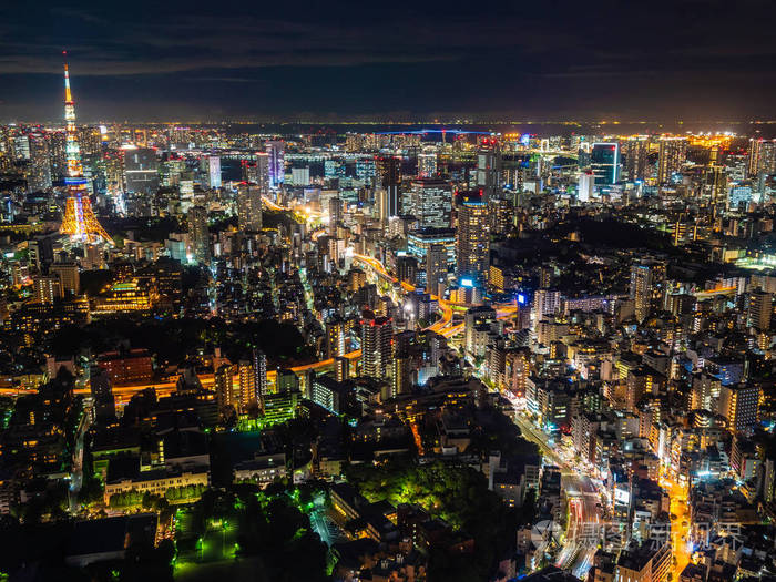 美丽的城市与建筑学和大厦在东京风景日本在晚上照片 正版商用图片0rq6rh 摄图新视界 美丽的城市与建筑学和大厦在东京风景日本在晚上照片 正版商用图片0rq6rh 摄图新视界