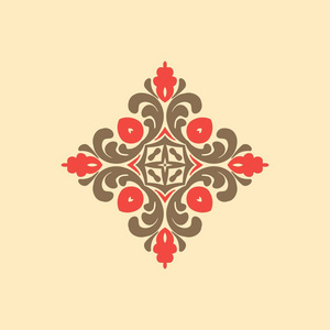 矢量水彩背景.巴洛克式的老式花纹理.织锦缎花纹照片