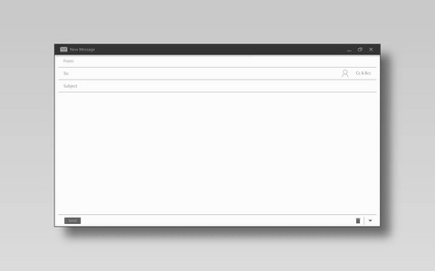 电子邮件的电子邮件空白模板 internet 邮件框架接口